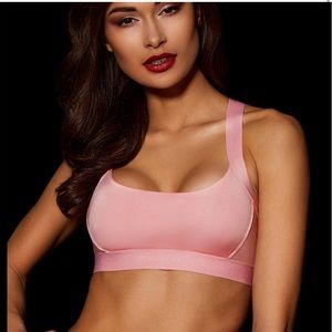 Honey Birdette Essentials Bralette, Candy Pink, BNIB